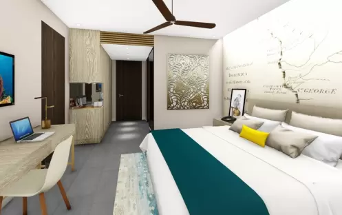 Fort Young Dominica - Fort Mountain View Room